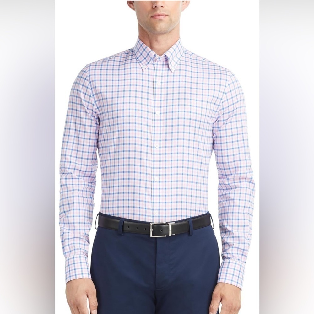 NWT Tommy Hilfiger Men's Dress Shirt Slim Fit Stretch Oxford multi sizes